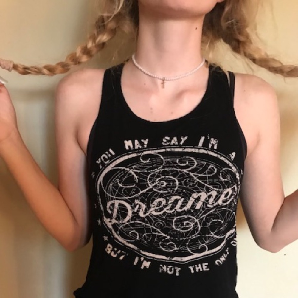Dreamer Crop Top 🖤